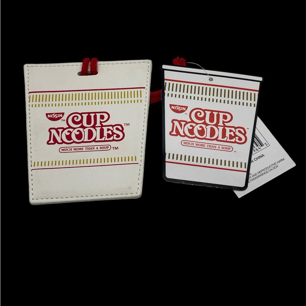Luggage Tag Cup of Noodles NEW